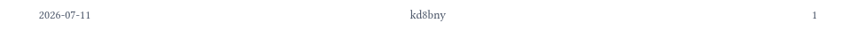 Footer example