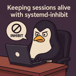Cover Image Keeping sessions alive with systemd-inhibit
